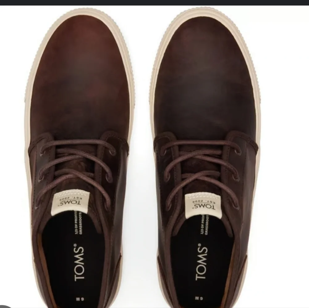 TOMS Men's Carlo Mid Terrain Chukka Boots Size 14 Nwt